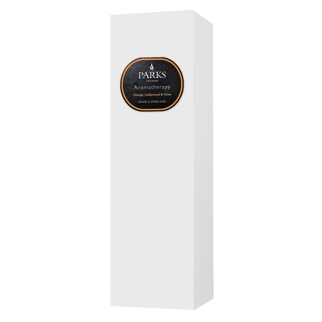 Orange, cedarwood and clove 220ml reed diffuser by Parks Candles — product view 7 of 7