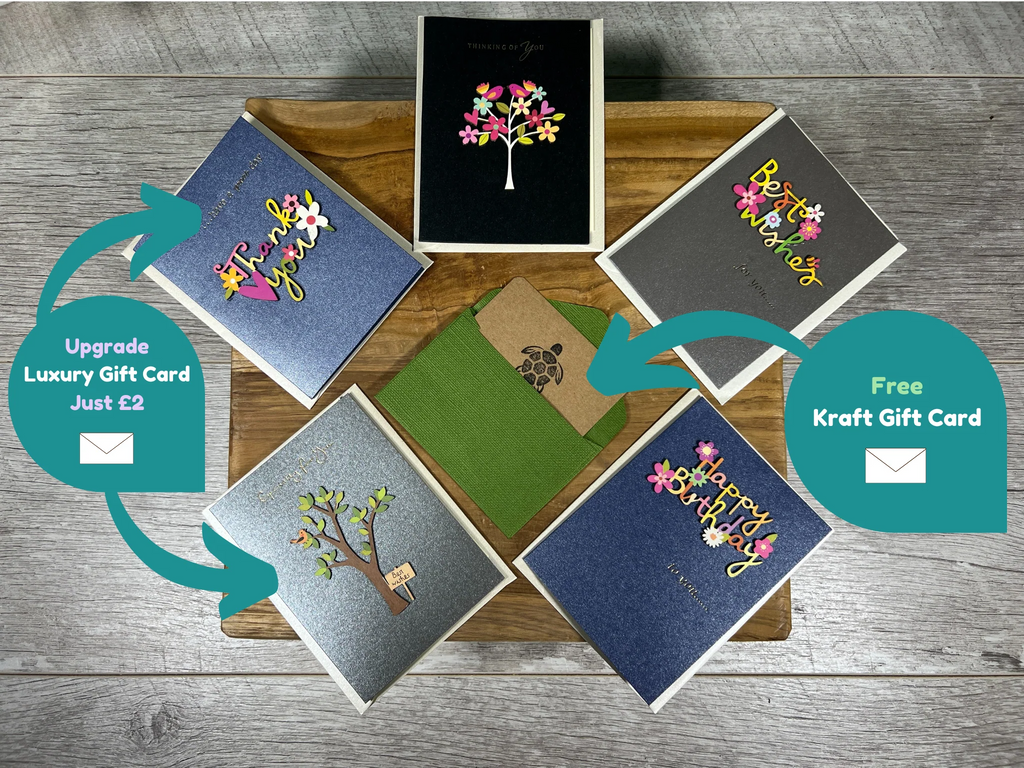 Gift cards included with the Candle Making Activity Gift Set