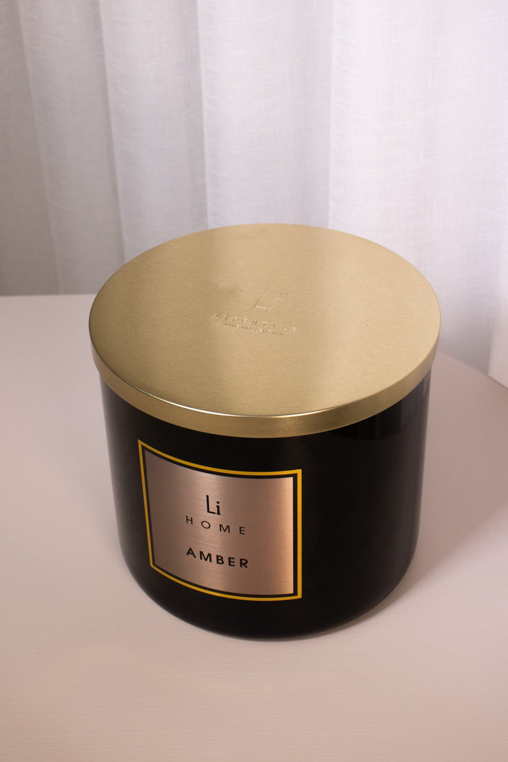 XL Amber candle by Lifestyle Home Collection — product view 7 of 7