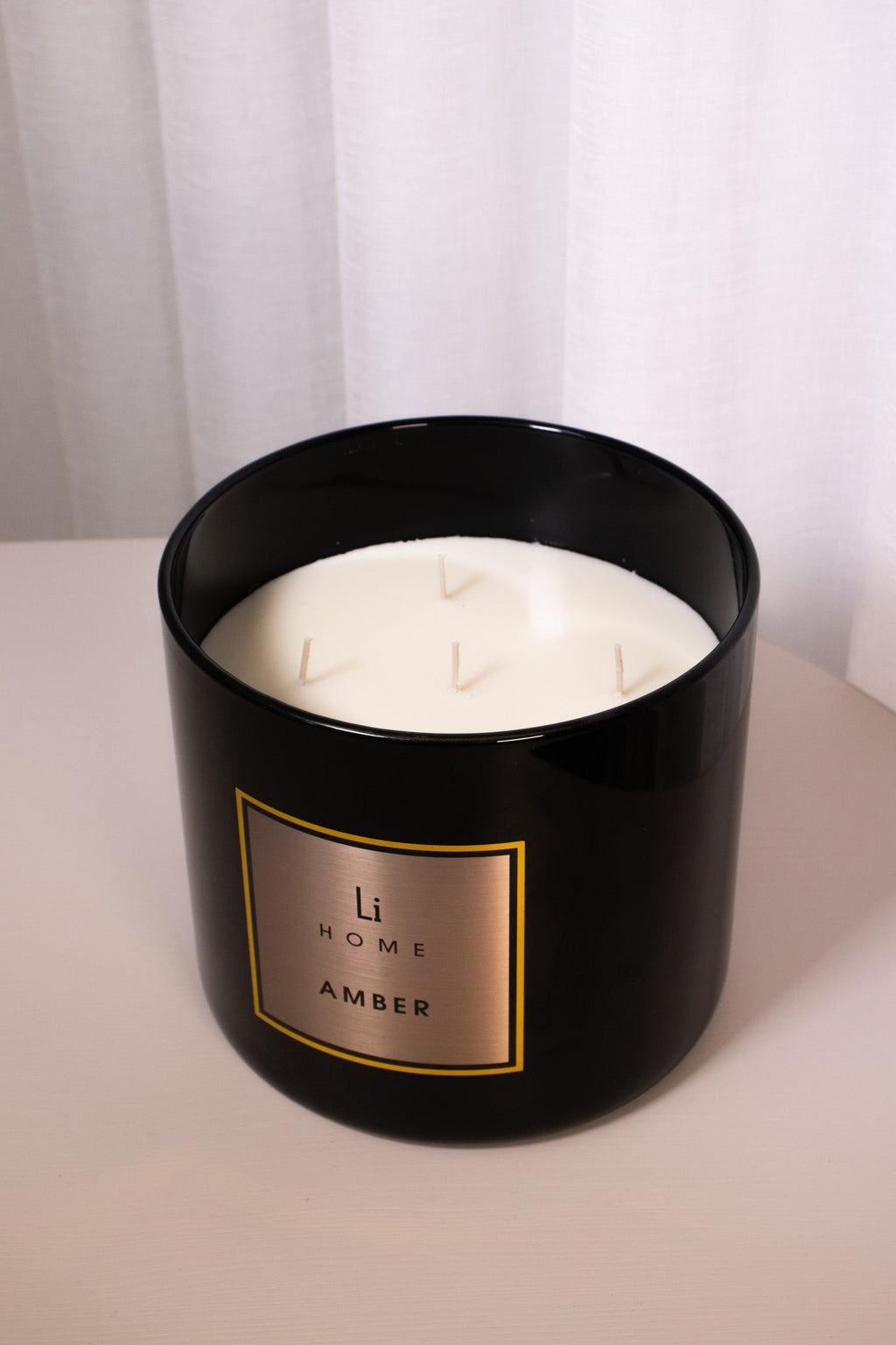 XL Amber candle by Lifestyle Home Collection — product view 5 of 7