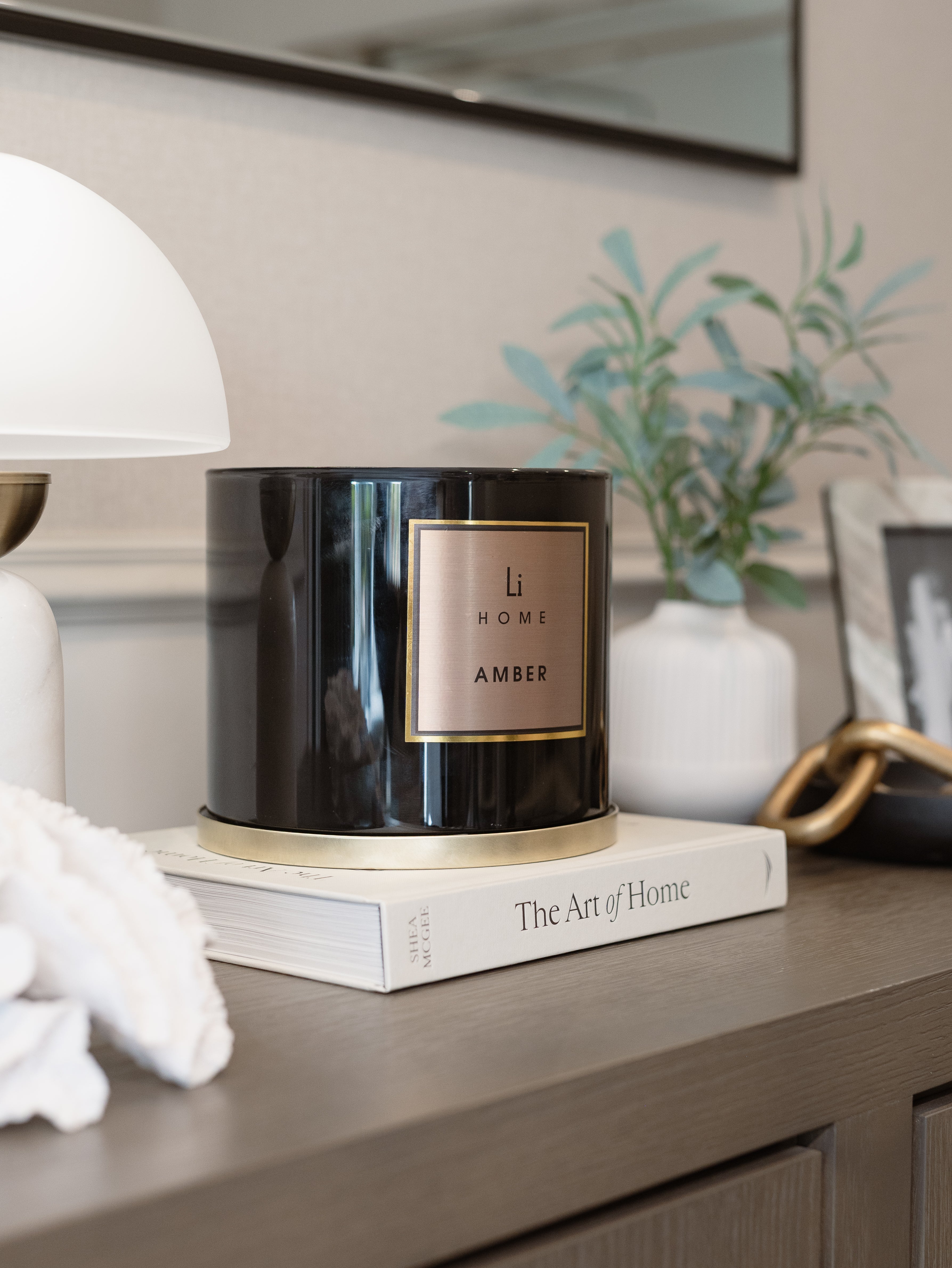 XL Amber candle by Lifestyle Home Collection — product view 2 of 7
