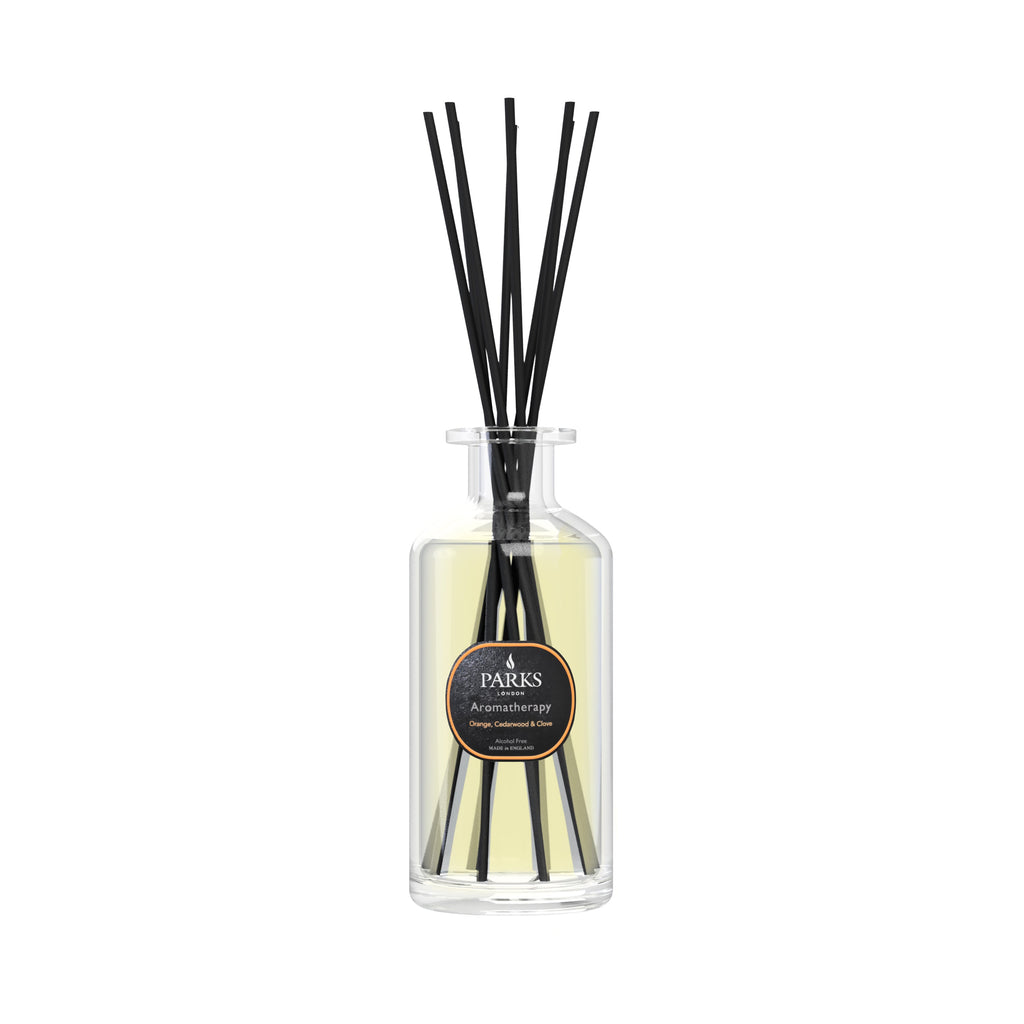 Orange, cedarwood and clove 220ml reed diffuser by Parks Candles — product view 5 of 7