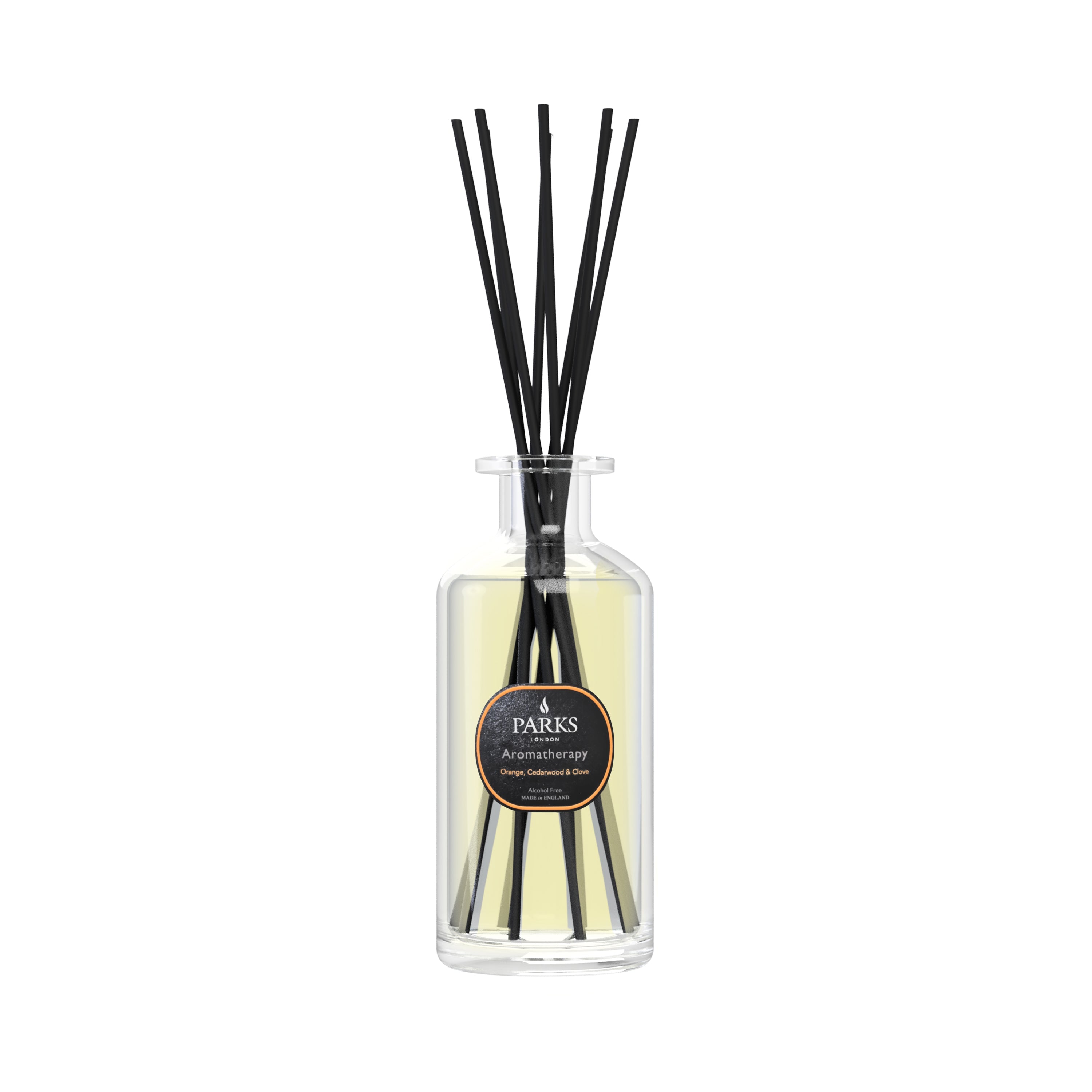 Orange, cedarwood and clove 220ml reed diffuser by Parks Candles — product view 5 of 7