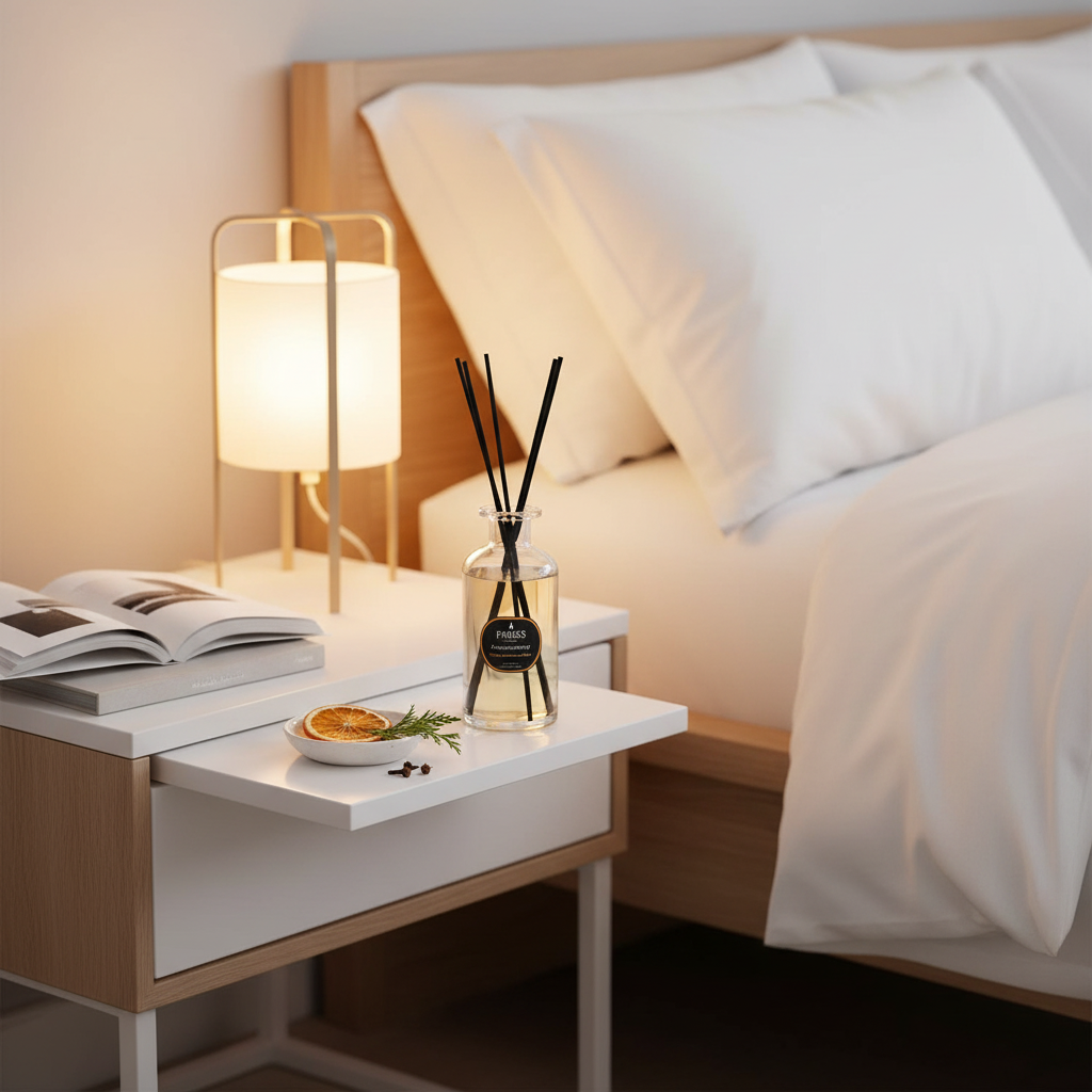 Orange, cedarwood and clove 220ml reed diffuser by Parks Candles — product view 2 of 7