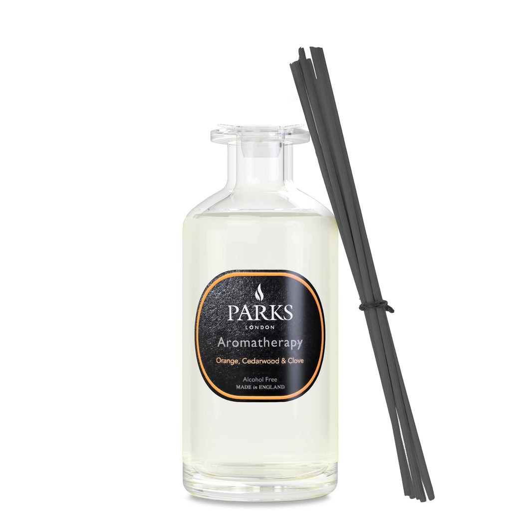 Orange, cedarwood and clove 220ml reed diffuser by Parks Candles — product view 4 of 7