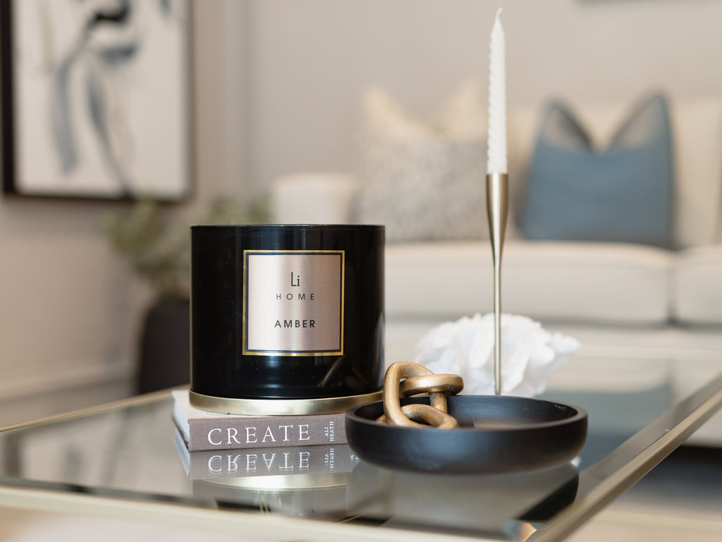 XL Amber candle by Lifestyle Home Collection — product view 1 of 7