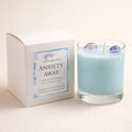 Anxiety Away - Crystal Infused Scented Candle