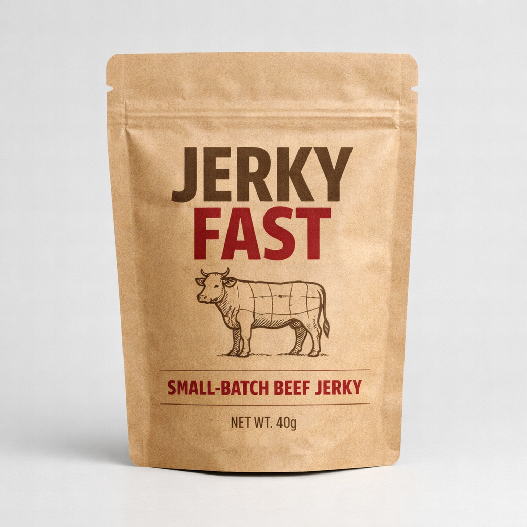 Packaging concept mock-up (single 40g pack). Final appearance may vary — not the final product photography.